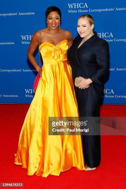 Alicia Quarles and Meghan McCain attend the 2022 White House Correspondents' Association Dinner at Washington Hilton on April 30, 2022 in Washington,...