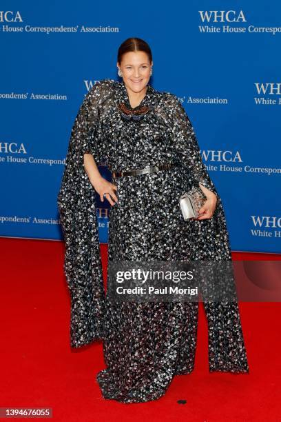 Drew Barrymore attends the 2022 White House Correspondents' Association Dinner at Washington Hilton on April 30, 2022 in Washington, DC.
