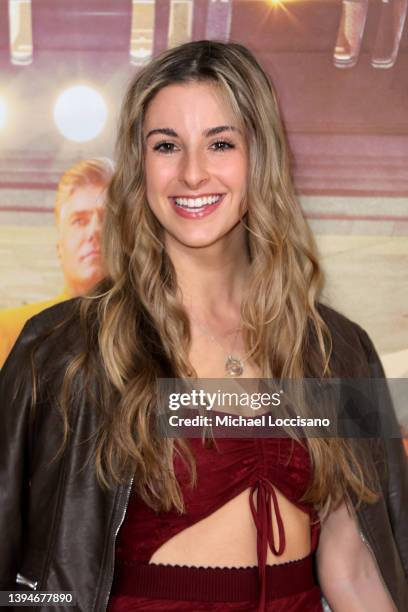 Corina Layton attends the Paramount+'s "Star Trek: Strange New Worlds" Season 1 New York Premiere at AMC Lincoln Square Theater on April 30, 2022 in...