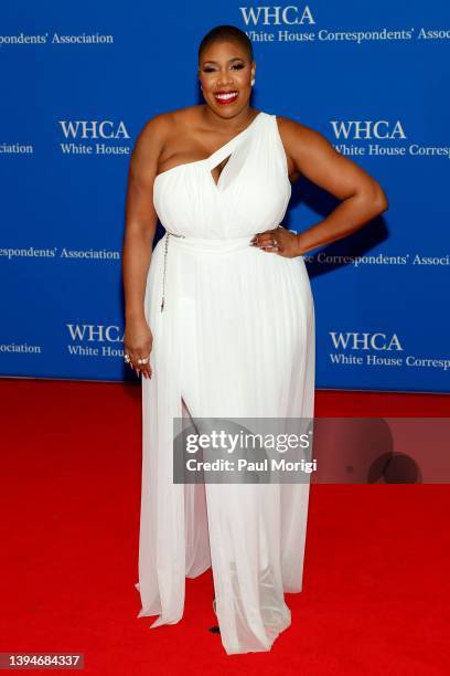 Symone Sanders attends the 2022 White House Correspondents' Association Dinner at Washington Hilton on April 30, 2022 in Washington, DC.