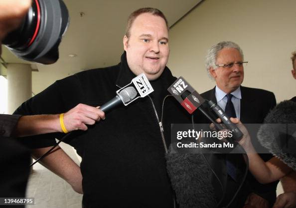 MegaUpload Founder Kim Dotcom Released On Bail MegaUpload Founder Kim Dotcom Released On Bail