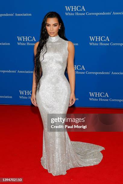Kim Kardashian attends the 2022 White House Correspondents' Association Dinner at Washington Hilton on April 30, 2022 in Washington, DC.