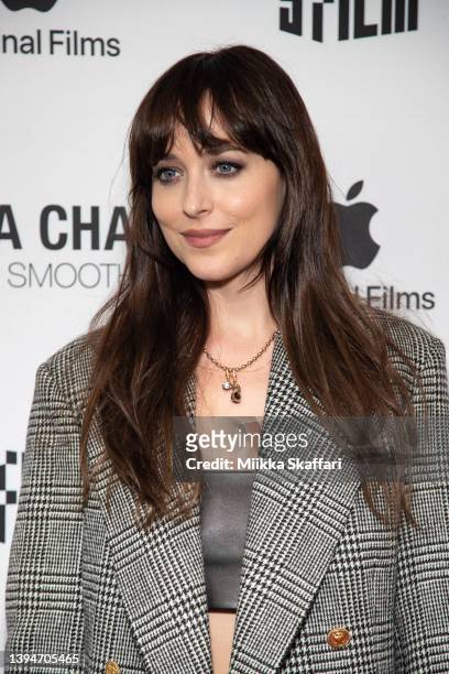 Actor Dakota Johnson attends the closing night premiere of "Cha Cha Real Smooth" during the 2022 San Francisco International Film Festival at SFFILM...