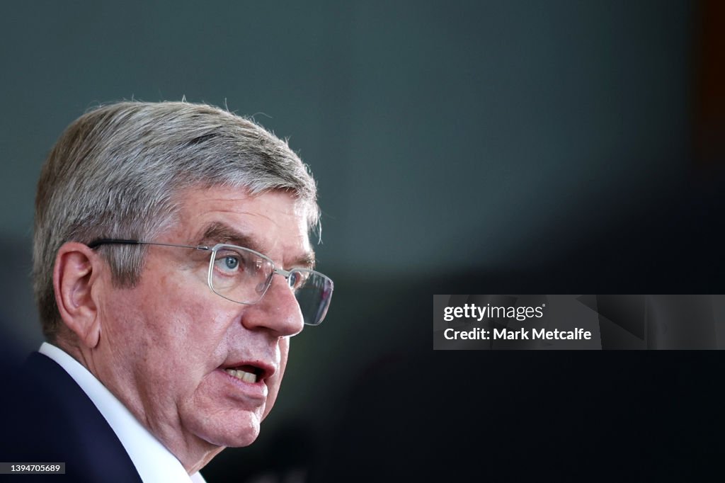 IOC President Bach Brisbane 2032 Media Update