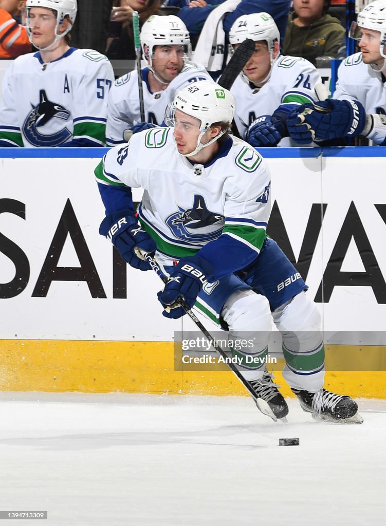 Vancouver Canucks v Edmonton Oilers