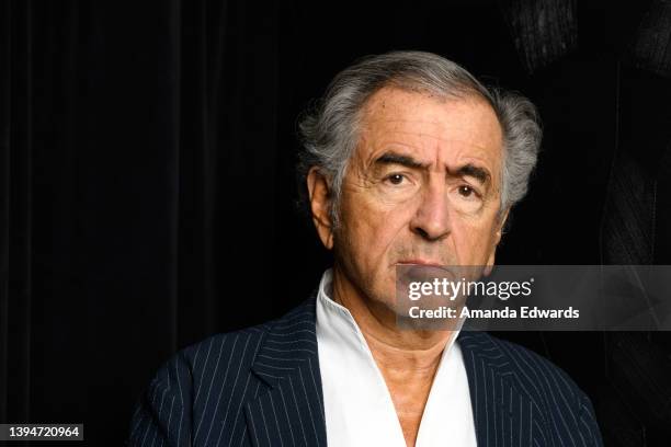 Public intellectual Bernard-Henri Lévy attends the Los Angeles Jewish Film Festival and Cohen Media's screening of the documentary "The Will To See"...