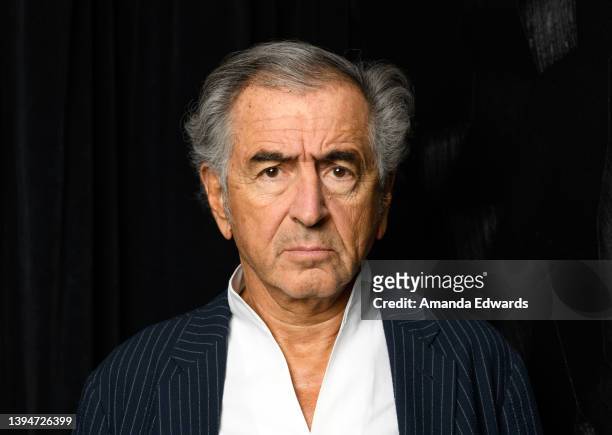 Public intellectual Bernard-Henri Lévy attends the Los Angeles Jewish Film Festival and Cohen Media's screening of the documentary "The Will To See"...