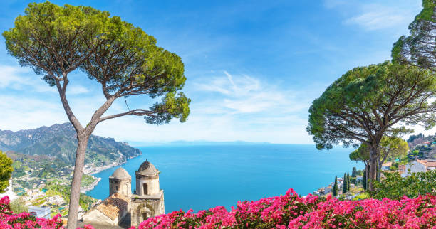 ravello, italy. - italy stock pictures, royalty-free photos & images