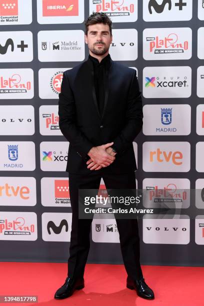 Jose de la Torre attends the red carpet of Platino Awards for Ibero-American Cinema 2022 at IFEMA Palacio Municipal on May 01, 2022 in Madrid, Spain.
