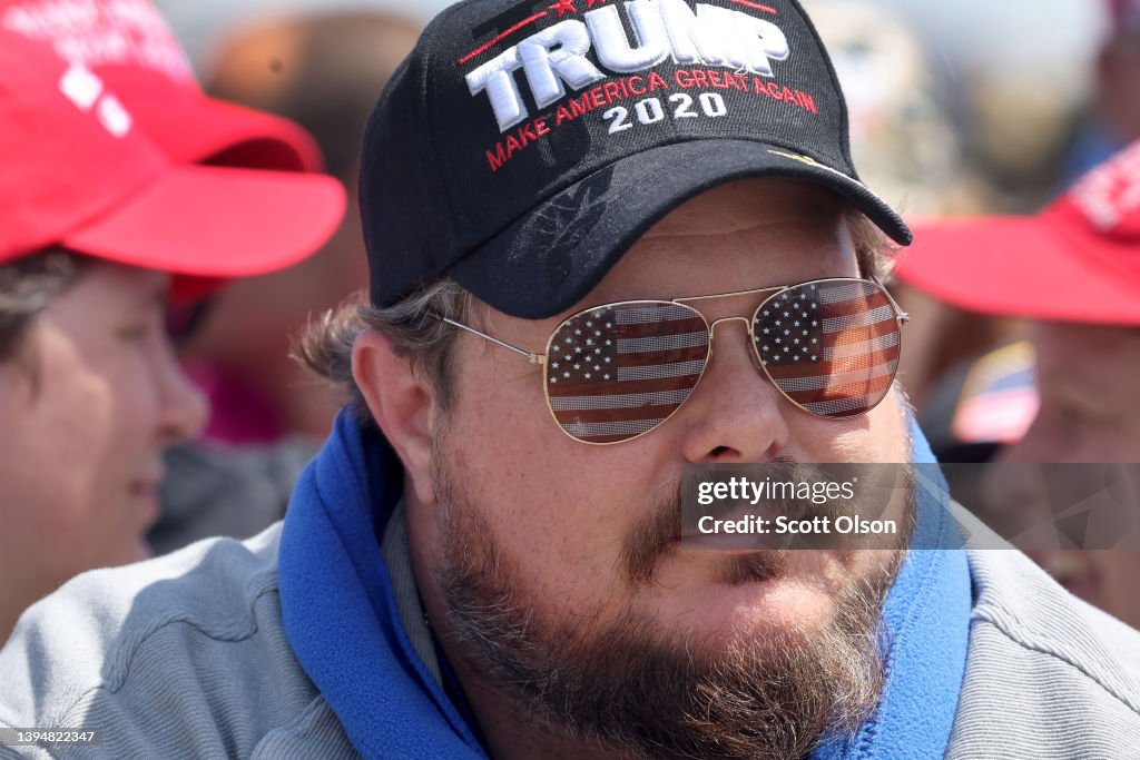 Former President Trump Rallies Supporters In Nebraska