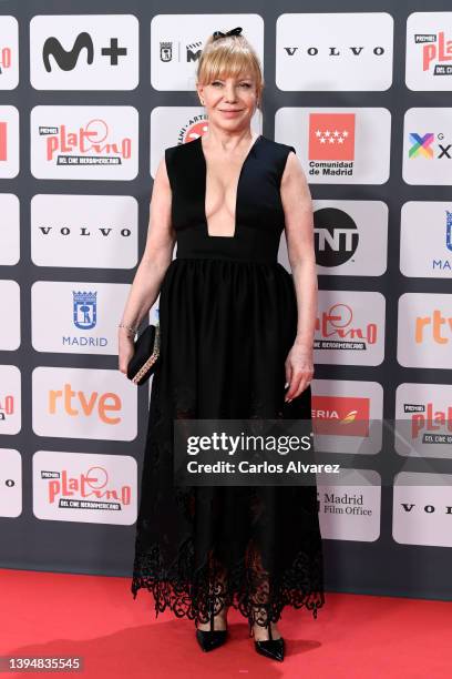 Cecilia Roth attends the red carpet of Platino Awards for Ibero-American Cinema 2022 at IFEMA Palacio Municipal on May 01, 2022 in Madrid, Spain.