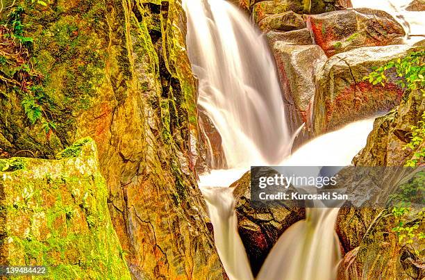 kanmon falls - karatsu saga stock pictures, royalty-free photos & images