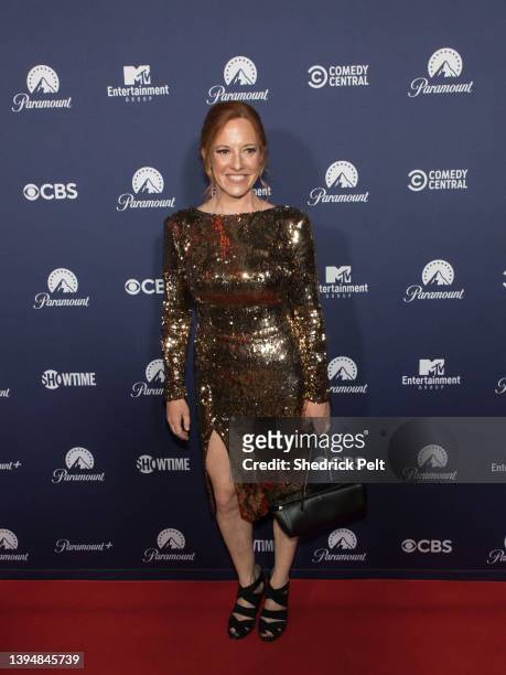 Jen Psaki attends Paramount’s White House Correspondents’ Dinner after party at the Residence of the French Ambassador on April 30, 2022 in...