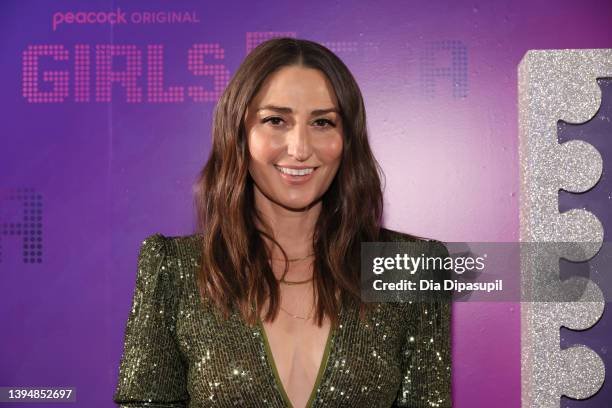 Sara Bareilles attends the Peacock's "Girls5eva" Season 2 Premiere at The Roxy Hotel on May 01, 2022 in New York City.