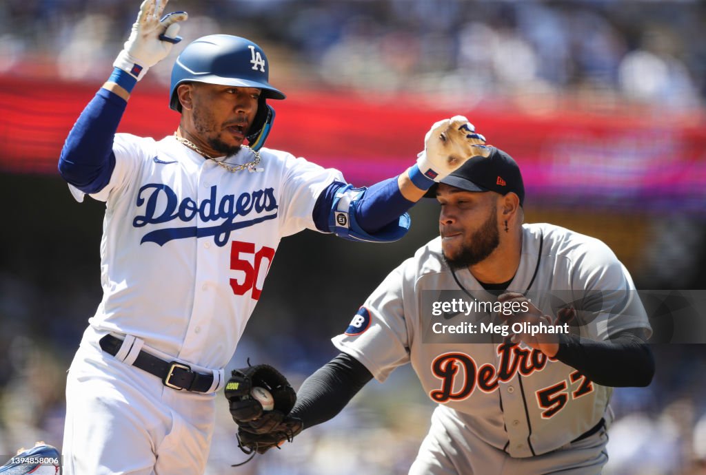 Detroit Tigers v Los Angeles Dodgers