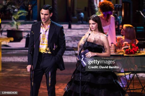 China Suarez attends the ceremony of Platino Awards for Ibero-American Cinema 2022 at IFEMA Palacio Municipal on May 01, 2022 in Madrid, Spain.