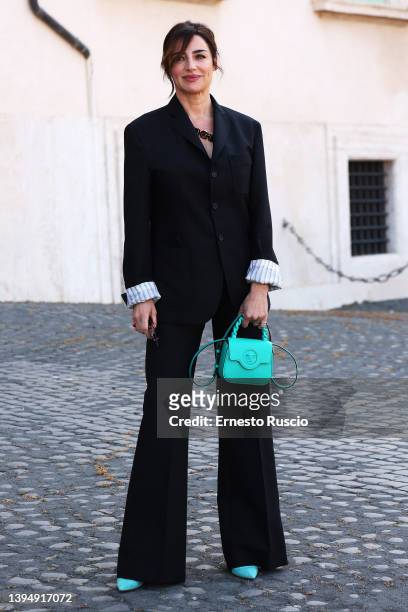 Luisa Ranieri attends the 67th David Di Donatello candidates presentation at the Palazzo Del Quirinale on May 02, 2022 in Rome, Italy.