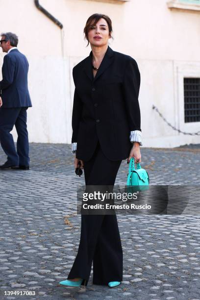Luisa Ranieri attends the 67th David Di Donatello candidates presentation at the Palazzo Del Quirinale on May 02, 2022 in Rome, Italy.