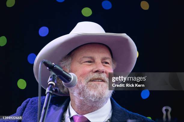 Robert Earl Keen performs onstage during the "To Willie: A Birthday Celebration" concert at Luck Ranch on May 01, 2022 in Spicewood, Texas.