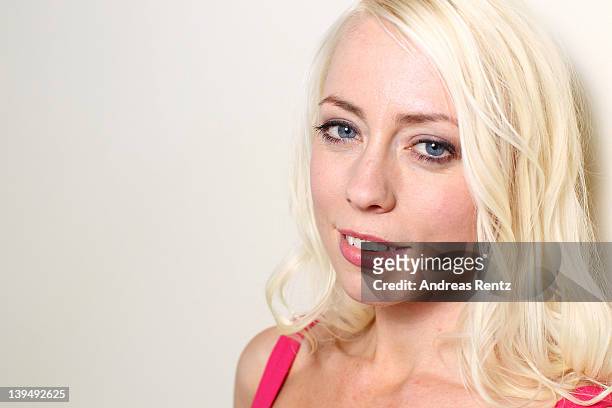Actress Lorelei Lee attends 'Cherry' Portrait Session during day eight of the 62nd Berlin International Film Festival on February 16, 2012 in Berlin,...