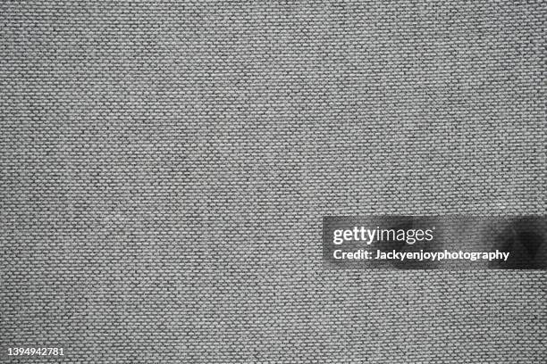 gray furniture fabric texture background - frayed fabric stock pictures, royalty-free photos & images