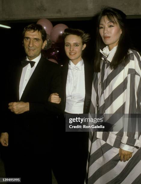 Harry Dean Stanton attends the screening of "The Naked Cage" on February 22, 1986 at the Cannon Theater in Culver City, California.