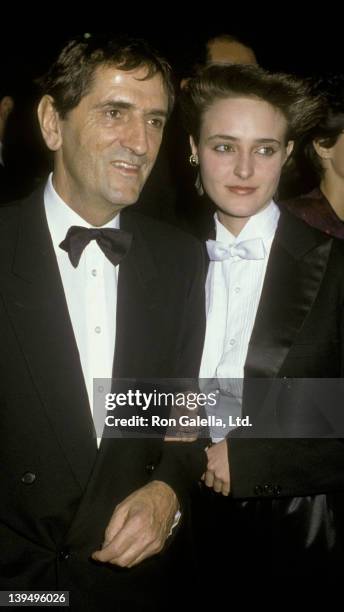 Harry Dean Stanton attends the screening of "The Naked Cage" on February 22, 1986 at the Cannon Theater in Culver City, California.