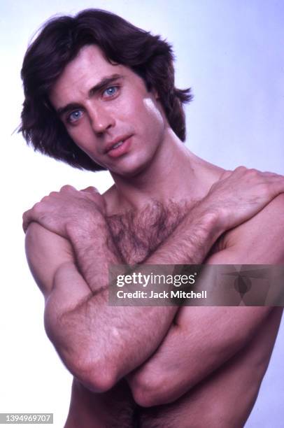 Portrait of American actor Jeff Fahey, New York, New York, May 1980.