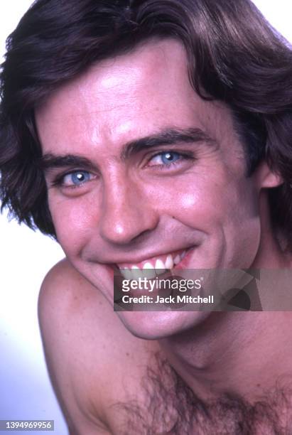 Portrait of American actor Jeff Fahey, New York, New York, May 1980.