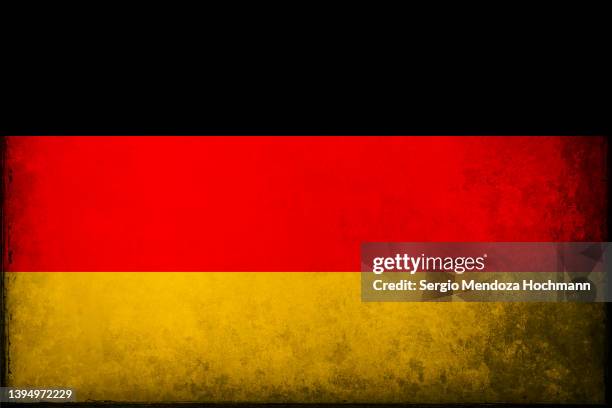 flag of germany with a grunge texture, german flag - german flag wallpaper stock pictures, royalty-free photos & images