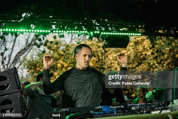 Producer Âme performs on stage during Brunch In The Park Festival at Real Jardín Botánico Alfonso XIII on May 01, 2022 in Madrid, Spain.