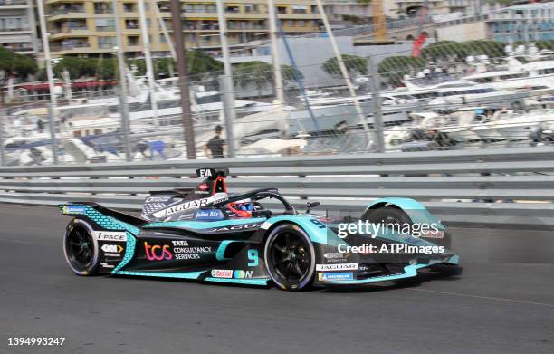 Mitch Evans - PJaguar TCS Racing, Jaguar I-Type 2 on track during the ABB FIA Formula E World Championship on April 30, 2022 in Monte Carlo, Monaco.