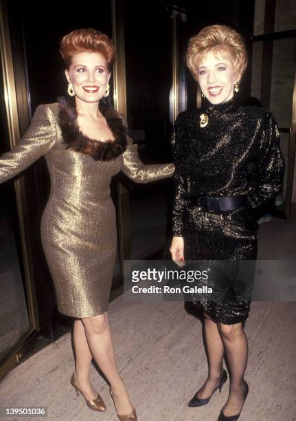 Cosmetic entrepreneur Georgette Mosbacher and her sister Lyn Paulsin attend the New York City Ballet's 95th Season Opening Night Gala on November 19,...
