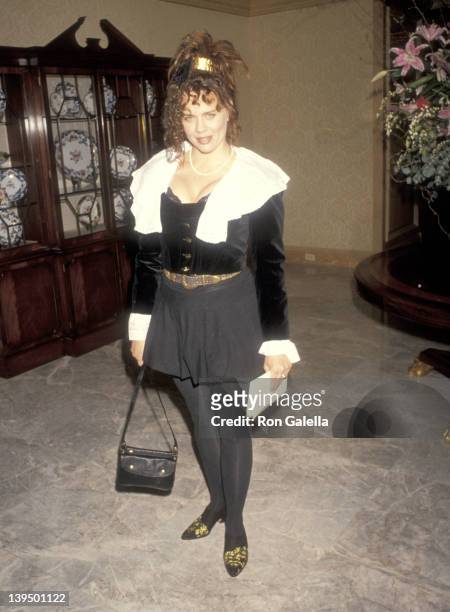 Brogan Lane attends the Venice Family Clinic's Silver Circle Gala to Honor Dudley Moore on February 2, 1991 at the Ritz-Carlton Hotel in Marina del...