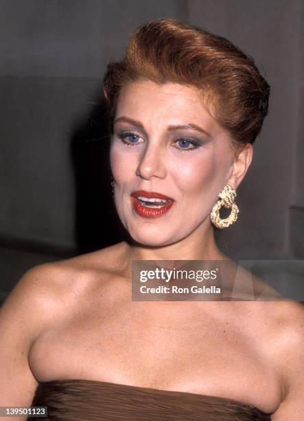 Cosmetic entrepreneur Georgette Mosbacher attends The Metropolitan Museum's Costume Institute Gala Exhibiton of "The Age of Napoleon: Costume from...