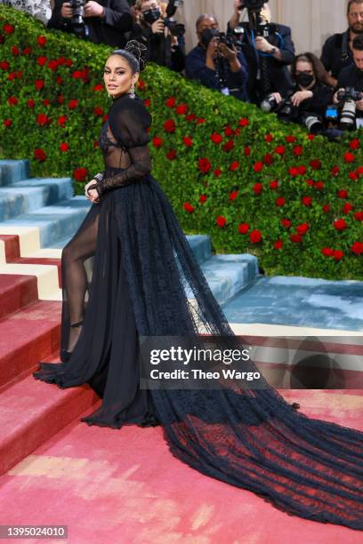 Vanessa Hudgens attends The 2022 Met Gala Celebrating "In America: An Anthology of Fashion" at The Metropolitan Museum of Art on May 02, 2022 in New...