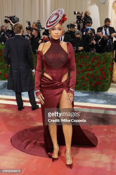 La La Anthony attends The 2022 Met Gala Celebrating "In America: An Anthology of Fashion" at The Metropolitan Museum of Art on May 02, 2022 in New...