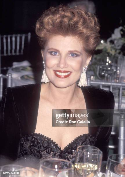 Cosmetic entrepreneur Georgette Mosbacher attends The Metropolitan Opera House's 25th Season Opening Night Gala Cocktail Party and Performance on...