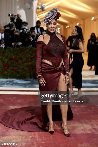 La La Anthony attends The 2022 Met Gala Celebrating "In America: An Anthology of Fashion" at The Metropolitan Museum of Art on May 02, 2022 in New...