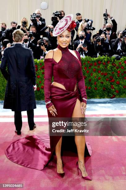 La La Anthony attends The 2022 Met Gala Celebrating "In America: An Anthology of Fashion" at The Metropolitan Museum of Art on May 02, 2022 in New...
