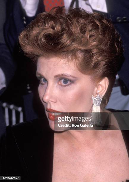 Cosmetic entrepreneur Georgette Mosbacher attends The Metropolitan Opera House's 25th Season Opening Night Gala Cocktail Party and Performance on...