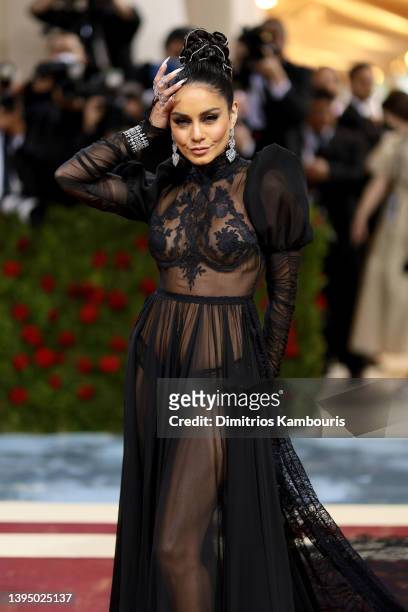 Vanessa Hudgens attends The 2022 Met Gala Celebrating "In America: An Anthology of Fashion" at The Metropolitan Museum of Art on May 02, 2022 in New...