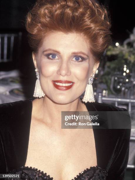 Cosmetic entrepreneur Georgette Mosbacher attends The Metropolitan Opera House's 25th Season Opening Night Gala Cocktail Party and Performance on...