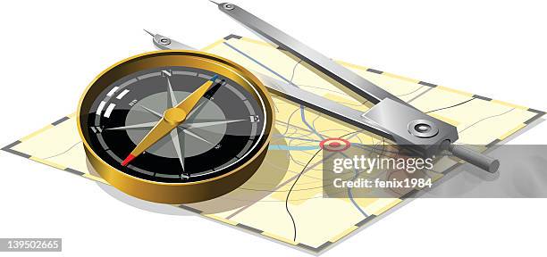 Compass Card Vector Compass Card Photos and Premium High Res Pictures - Getty Images