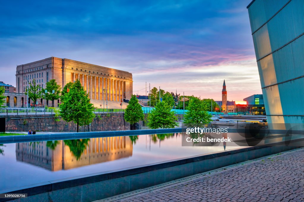 Parliament House Helsinki Finland