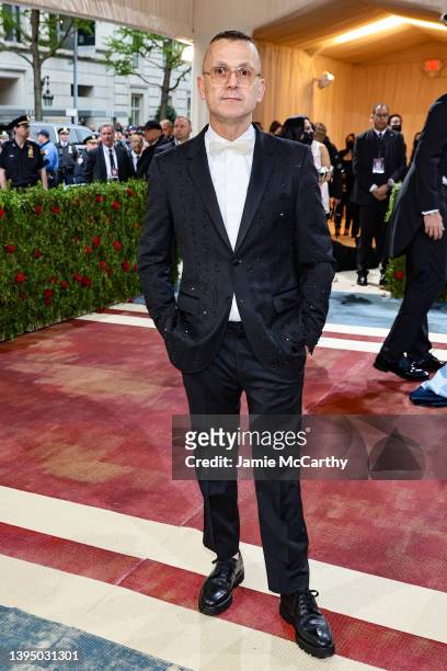 Of the Council of Fashion Designers of America Steven Kolb attends The 2022 Met Gala Celebrating "In America: An Anthology of Fashion" at The...