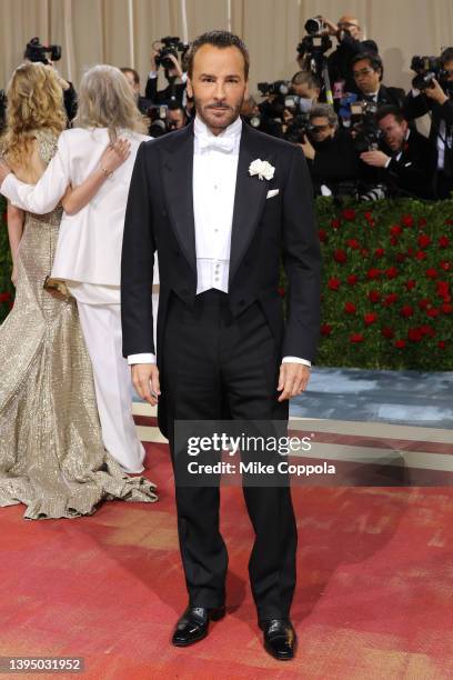 Tom Ford attends The 2022 Met Gala Celebrating "In America: An Anthology of Fashion" at The Metropolitan Museum of Art on May 02, 2022 in New York...