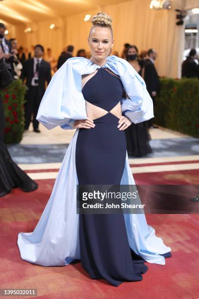 Caroline Wozniacki attends The 2022 Met Gala Celebrating "In America: An Anthology of Fashion" at The Metropolitan Museum of Art on May 02, 2022 in...