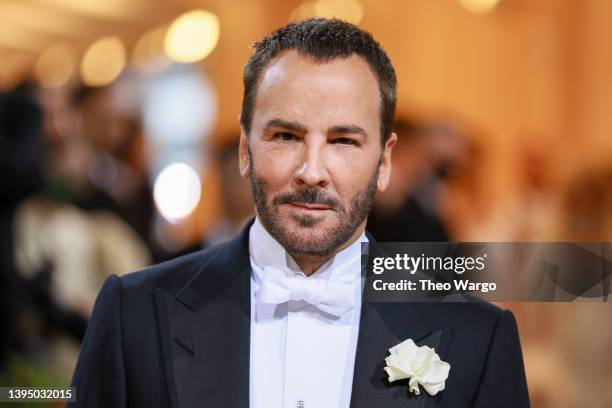 Tom Ford attends The 2022 Met Gala Celebrating "In America: An Anthology of Fashion" at The Metropolitan Museum of Art on May 02, 2022 in New York...