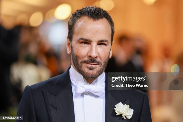 Tom Ford attends The 2022 Met Gala Celebrating "In America: An Anthology of Fashion" at The Metropolitan Museum of Art on May 02, 2022 in New York...